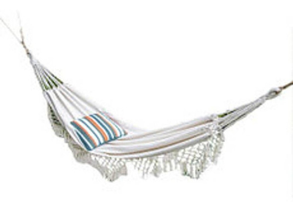 Hamaca Colgante  Terraza Lona Crochet 200x100cm 1