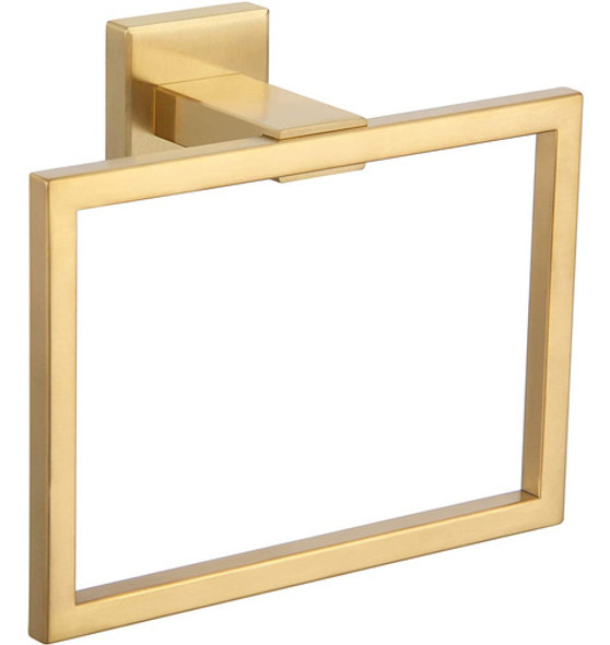 Toallero De Mano Dorado Cepillado De Acero Inoxidable 0