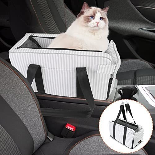 Asiento De Coche Para Mascotas - Rayado 1