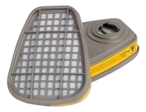 Juego.x2 Filtros Mascara Pintor Automotriz Carbon Gases F124 0