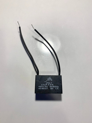 Capacitor Ventilador Aire Acondicionado 2,5uf X 450v ( Jb ) 1