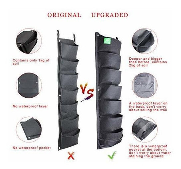 Meiwo Nuevo Sembrador De Pared De Jardin Vertical Colgante D 1 Meiwo Nuevo Sembrador De Pared De Jardin Vertical Colgante D 1