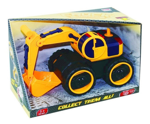 Excavadora A Fricción Con Luz Y Sonidos 0 Excavadora A Fricción Con Luz Y Sonidos 0