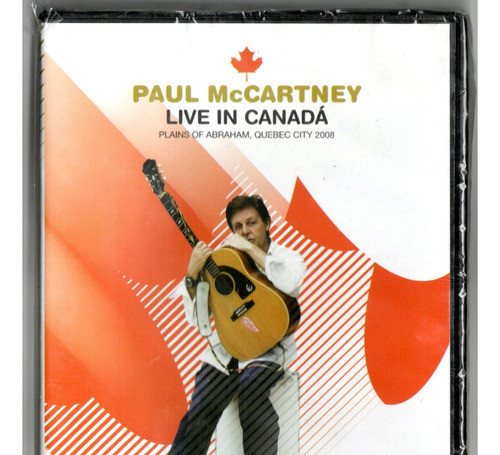Paul Mccartney Live In Canada Dvd Original Nuevo 0