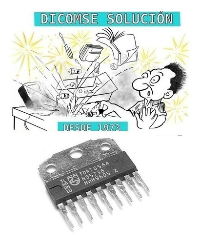 Integrado Tda7056a  Tda 7056a  Sip 0