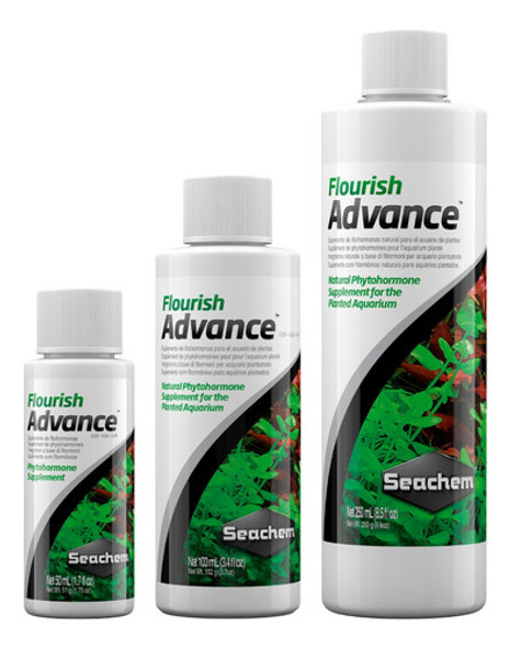 Flourish Advance 50ml Fertilizante Planta Acuario Seachem 1