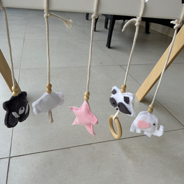 Gimnasio De Madera Para Bebé Concepto Montesori 1