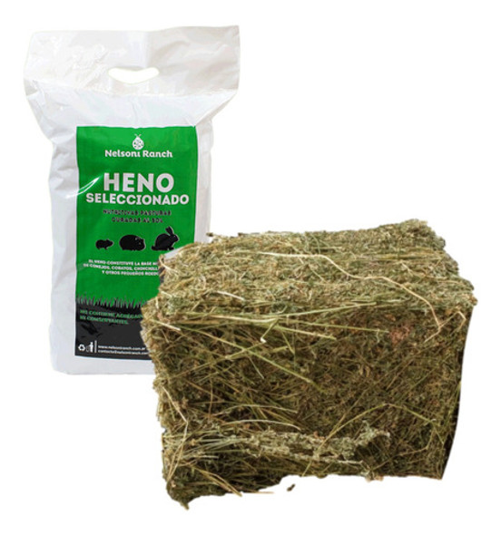 Alimento Cobayos Heno De Alfalfa X4kg  + Heno Pastura X1kg. 0