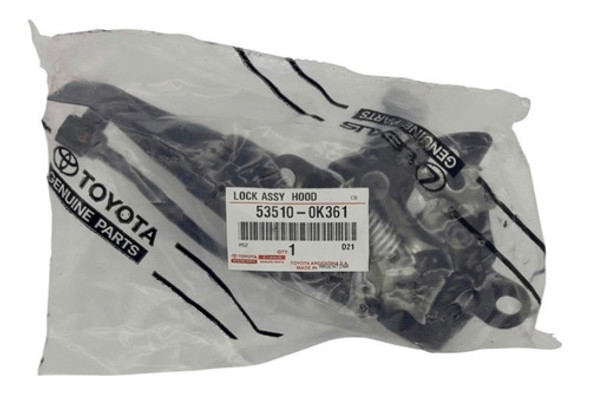 Cierre Traba Capot Hilux 2012-2015 Srv Con Switch 1