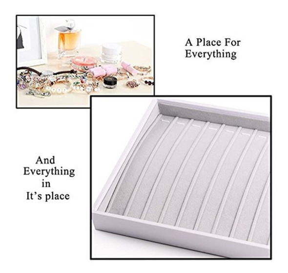 Oirlv - Bandejas De Terciopelo Apilables Para Joyeria 1