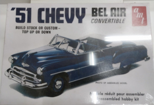 Maqueta Chevrolet 51 1/24 Amt P Armar 1
