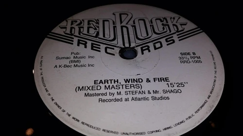Chic Earth Wind & Fire Megamix Mixed Masters Vinilo Maxi 88 0