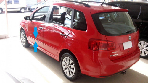 Vw Suran / Fox 5p 2010/14 Bagueta Puerta Delantera Izquierda 0