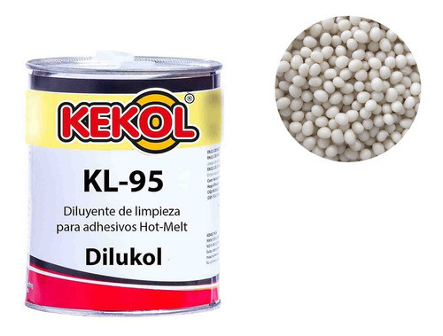 Limpiador Diluyente Kl-95 Kekol 4 Litros Pegamento Hot Melt 0