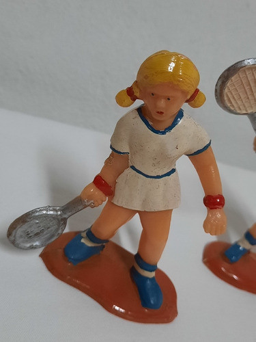 Muñecos Antiguos Tenistas 1