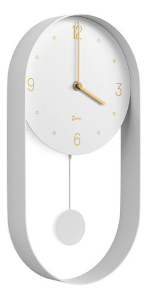 Driini Reloj De Pared Moderno De Pendulo, Marco De Metal Dec 0 Driini Reloj De Pared Moderno De Pendulo, Marco De Metal Dec 0