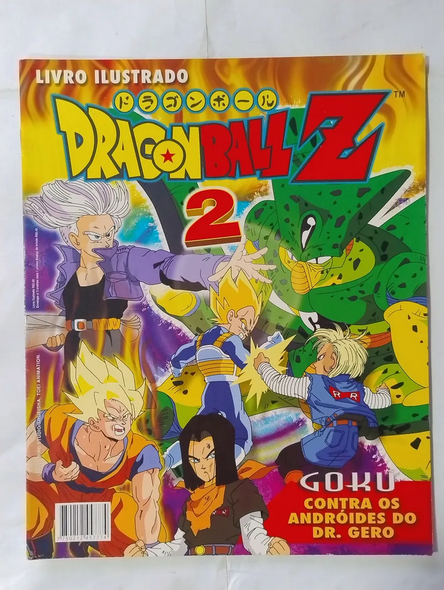 Dragon Ball Z 2 Sticker Album by Navarrete (2001) – Incomplete with 11 Stickers (Used)