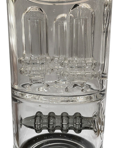 Bong Vidrio Pipa De Agua Tanque Grande Hielo Percolador 30cm 1