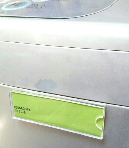 Exhibidor Porta Precios Imantado De 3,5x10cm X10 Unidades. 0