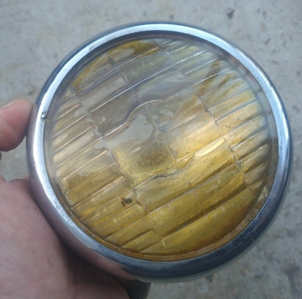 Antiguo Faro Busca Huellas 12,5cm Diam - Usado 1