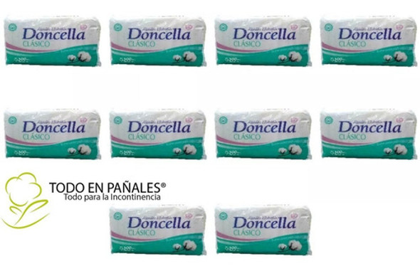 Algodón Hidrófilo Doncella 500 Gramos X 10 Paquetes 1