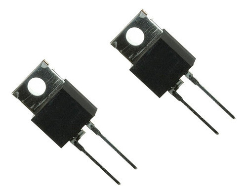 Rur8100c Rur8100 Ultrafast Doble Diodo 8a 1000v 85ns To220ab 1