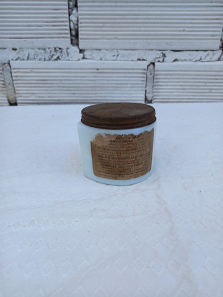 Frasco Opalina, Crema Pond's ,colección 0 Frasco Opalina, Crema Pond's ,colección 0