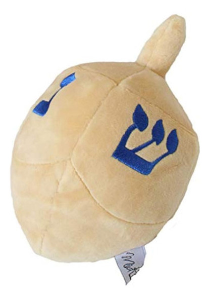 Midlee Dreidel Hanukkah Dog Toy 6 Pulgadas 1 Midlee Dreidel Hanukkah Dog Toy 6 Pulgadas 1