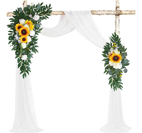 ~? Weieryue Kit De Flores De Arco De Boda Artificial (paquet 0