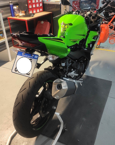 Kawasaki Z400 Ninja 400 Porta Patente Rebatible - Cnc- 1
