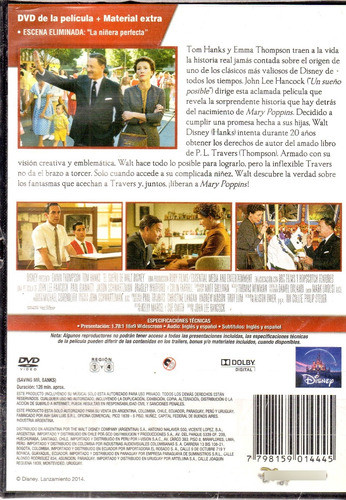 El Sueño De Walt - Dvd Nuevo Original Cerrado - Mcbmi 1