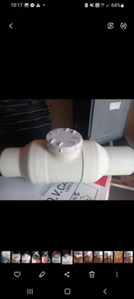 Válvula Antirretorno Caño 110 1