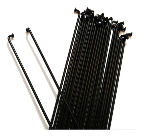Pack De Rayos Negros Importados 270mm 10 Unidades 0