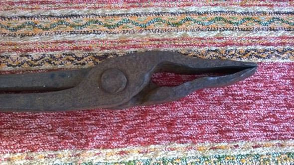 Antigua Pinza De Herrero Par Forjar Al Yunque Fragua 58cm 1 Antigua Pinza De Herrero Par Forjar Al Yunque Fragua 58cm 1