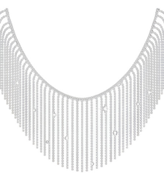 Flecos De Strass 12cm  X 180cm 0 Flecos De Strass 12cm  X 180cm 0