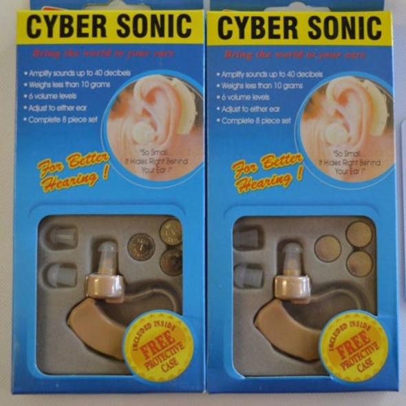 2 * Mejor Ajustable Audiencia Ayuda Digital Tono Detrás Oído 0