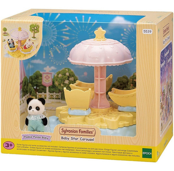 Juguete Sylvanian Families Carrusel De Estrellas Bebe Febo 0