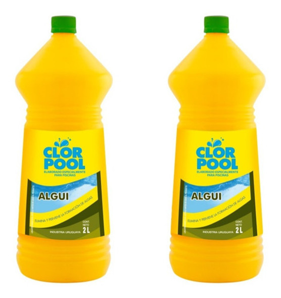 Combo Clor Pool Alguicida 2 Lt  X2   Antialgas 0 Combo Clor Pool Alguicida 2 Lt  X2   Antialgas 0