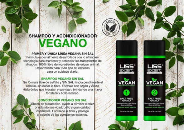 Acondicionador Vegan Restoring - Liss Expert 250ml 1