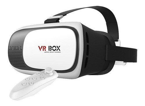 Lentes Realidad Virtual Cardboard 3d Vr Box Con Control Bt 1
