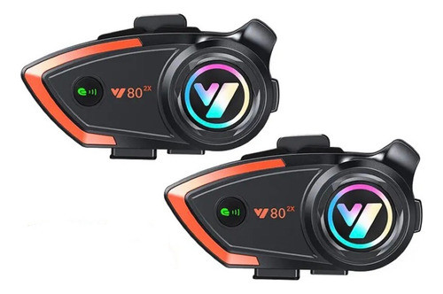 Intercomunicador Moto Mixio Y80-2x Casco Manos Libres X2u 0