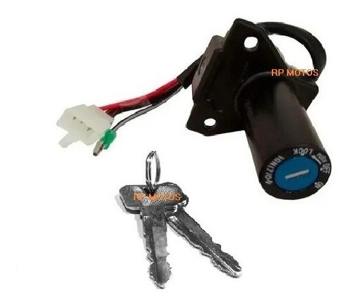 Llave De Contacto Yamaha Ybr 125 Chino / Nacional + 2 Llaves 0