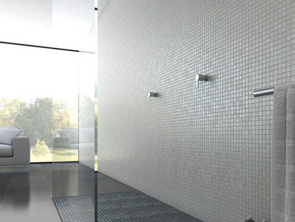 Pastilla De Piscina Gris Esmaltada Medida 31x31 Vidrio 1