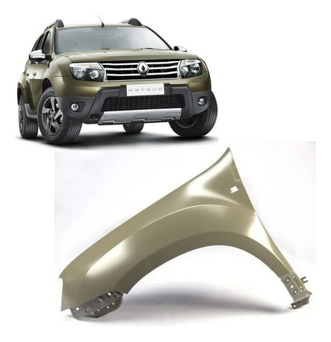 Guardabarro Renault Oroch 2020 2021 2022 2023 Izquierdo 1