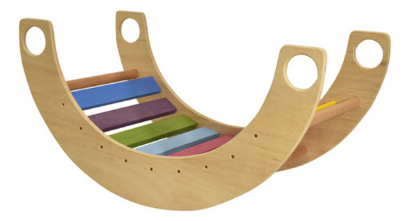 Balancín Escalador Waldorf Montessori Didáctico Psicomotriz 0