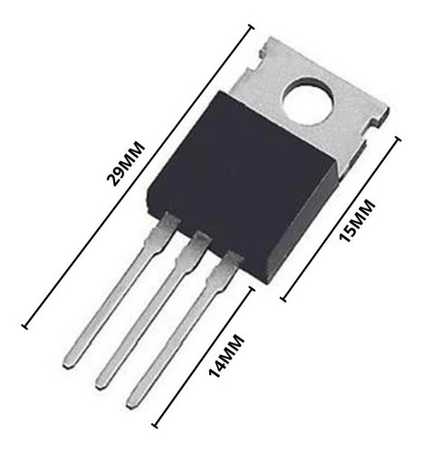 Regulador De Voltaje 7908 8v 1a Negativo Lineal To220 Lm7908 1