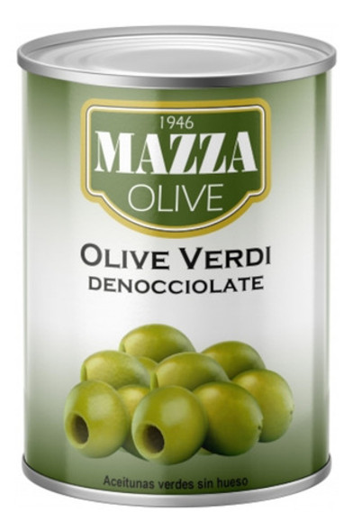 Aceitunas Verdes Descarozadas Mazza 397 Grs. 0