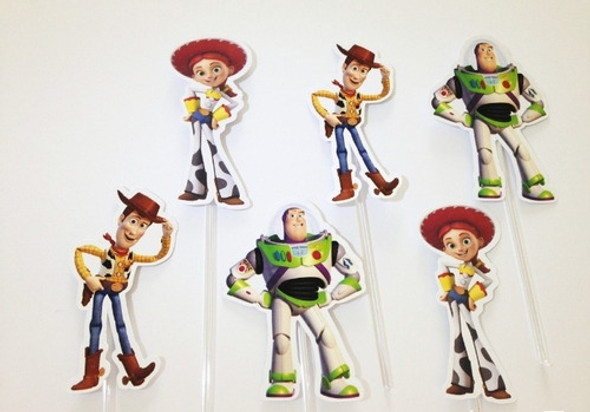 Pack 15 Toppers Para Cupcakes / Muffins. Toy Story. 0