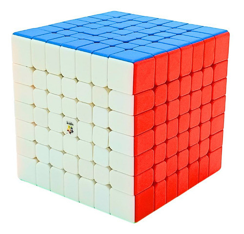 Cubo De Rubik Yuxin Little Magic 7x7 M Magnético 0