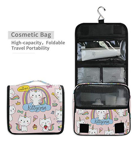 Hang Travel Toiletry Bag Kit Makeup Case Cosmetics Organizad 1